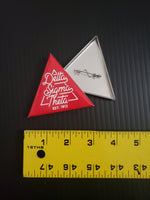 Large 3" Triangle Pin Button