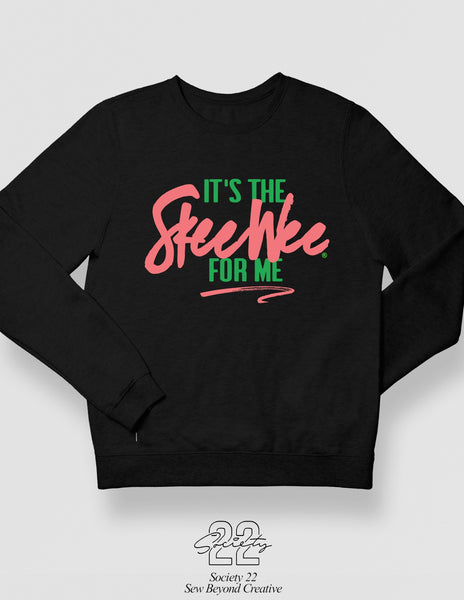 It's the Skee Wee for Me Black Crewneck Sweatshirt